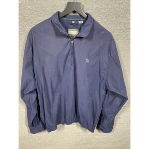 Arnold Palmer Men’s Blue Quarter Zip Pull Over Performance Jacket Size Small